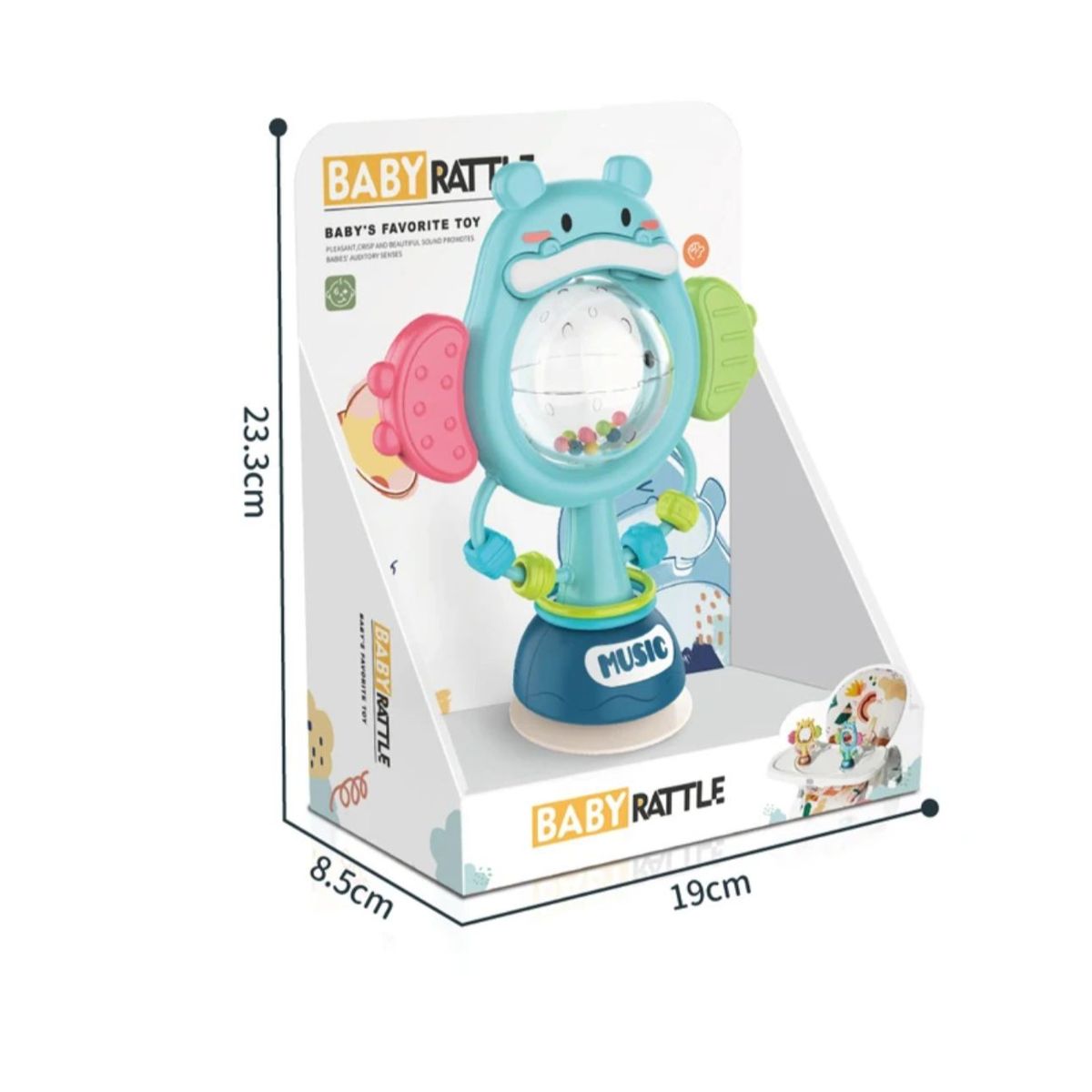 GENERICO - Juguete Didáctico Sensorial De Desarrollo Para Bebes Y Niños