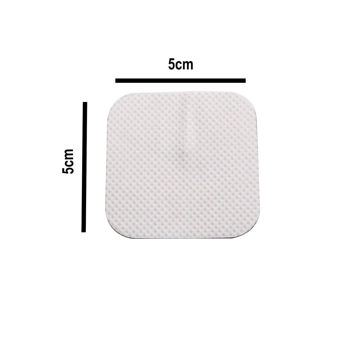 COSMETICAVAL - Pack 30 unid electrodos de repuestos TENS y EMS 5x5cm