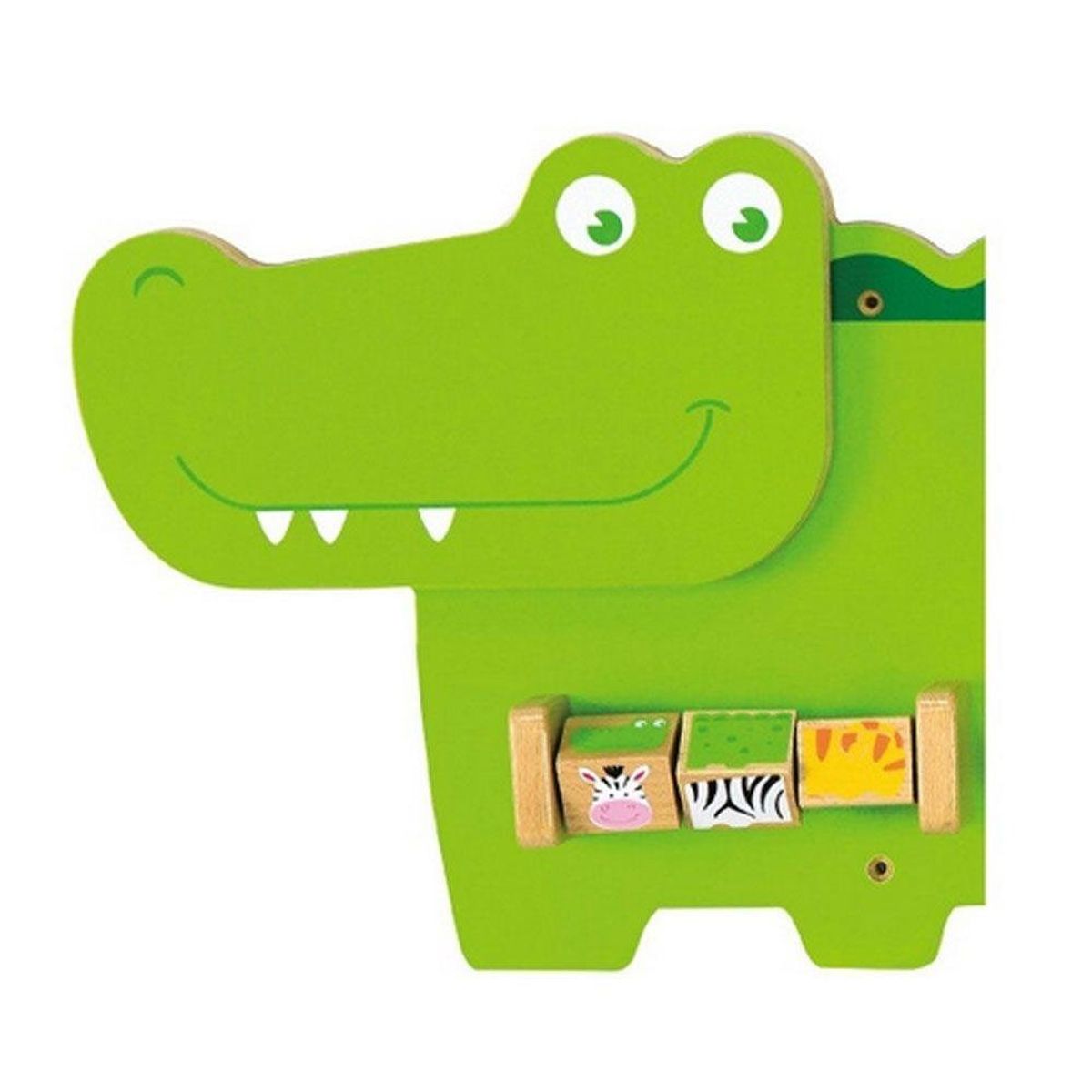 JUGUETON - Juego Pared Madera Diseño Lagarto