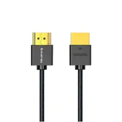 DUSTED - Cable Ultra Slim 4K HDMI 2.0 1.8M Rugged negro