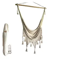 HAMAY - Silla Hamaca Colgante Crochet - HAND MADE 150 kg