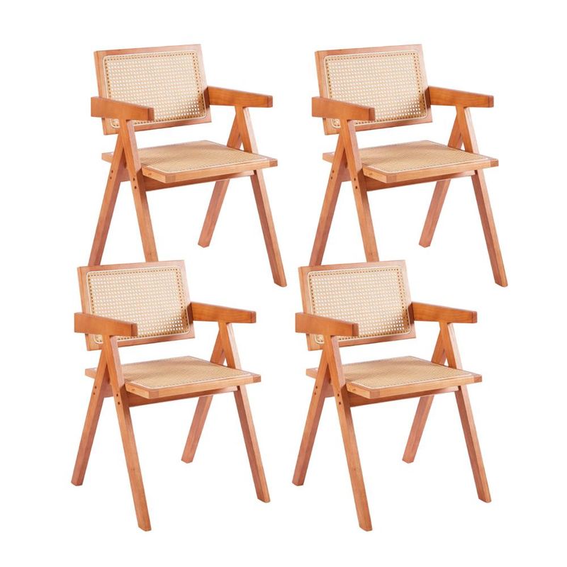 KLIK - Pack de 4 sillas Chandigarh de madera - Natural KLIK
