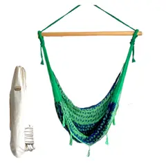 HAMAY - Silla Hamaca Colgante Caribe- HAND MADE 150 kg