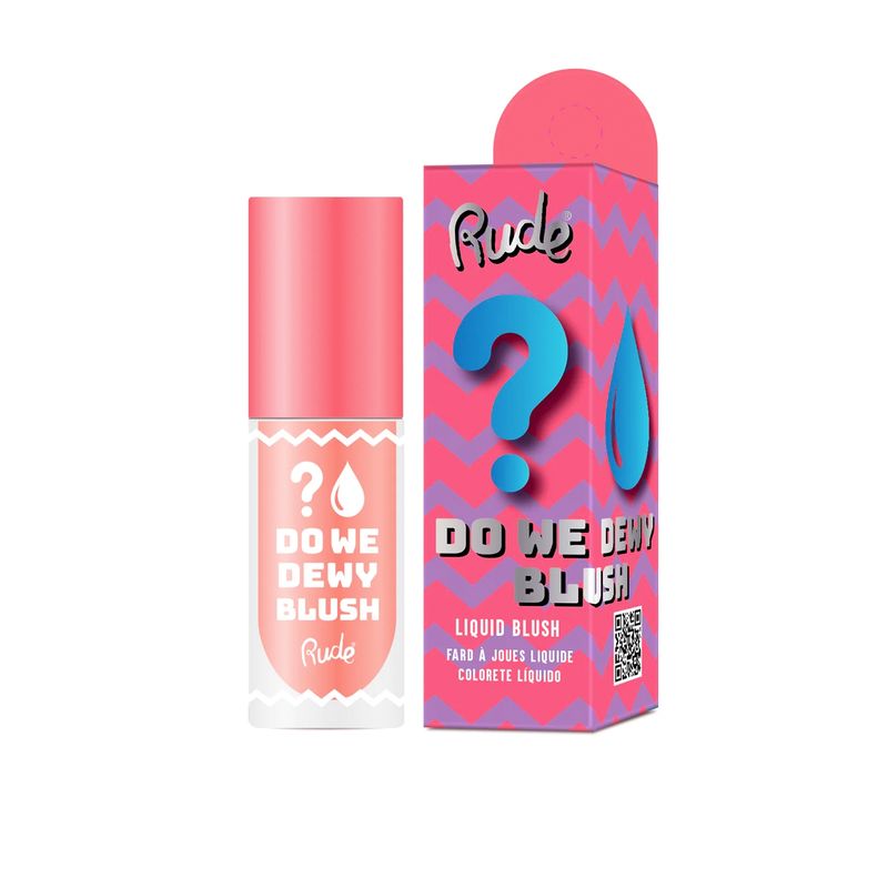 RUDE COSMETICS - Rubor LíquidoDo we dewy blush Peachy Pink - Rude Cosmetics.