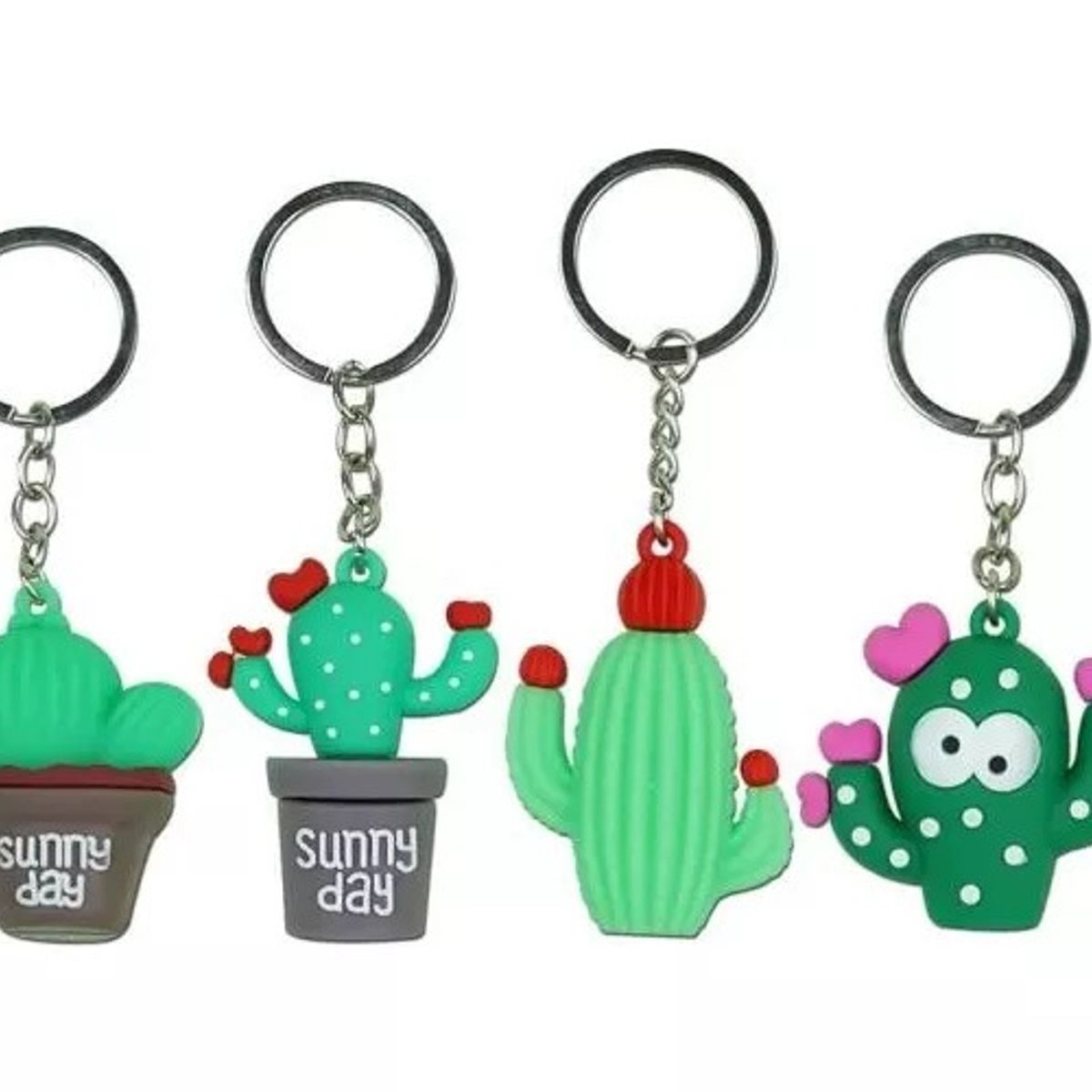GENERICO - llavero decorativo cactus diseño