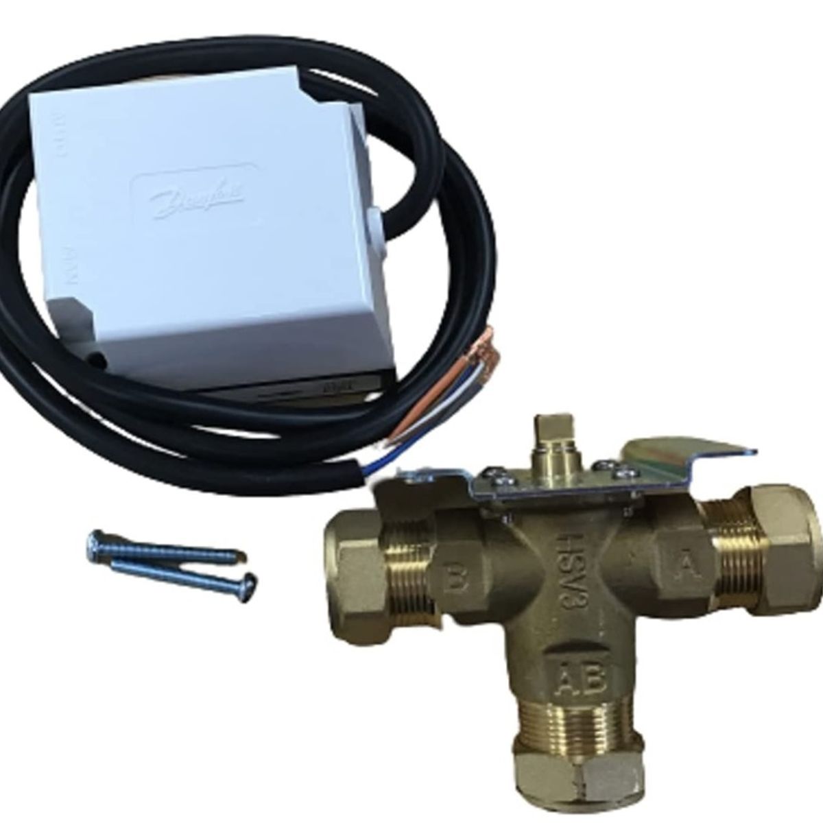 GENERICO - VALVULA FAN COIL 3 VIAS 1/2 PULGADA DANFOSS