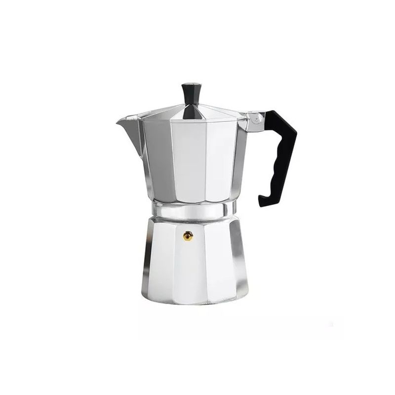 GENERICO - Cafetera Italiana Cafeteras Express 6 Tazas Color Gris