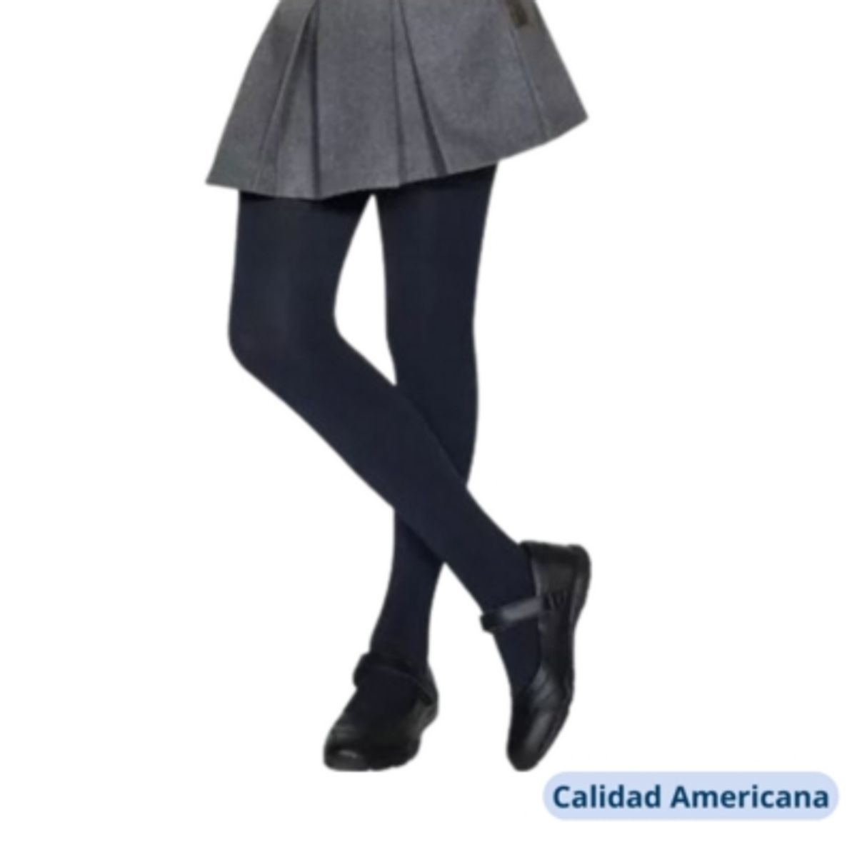 UTILISIMO - Pack 5 Ballerina Escolar Azul Linea Algodón