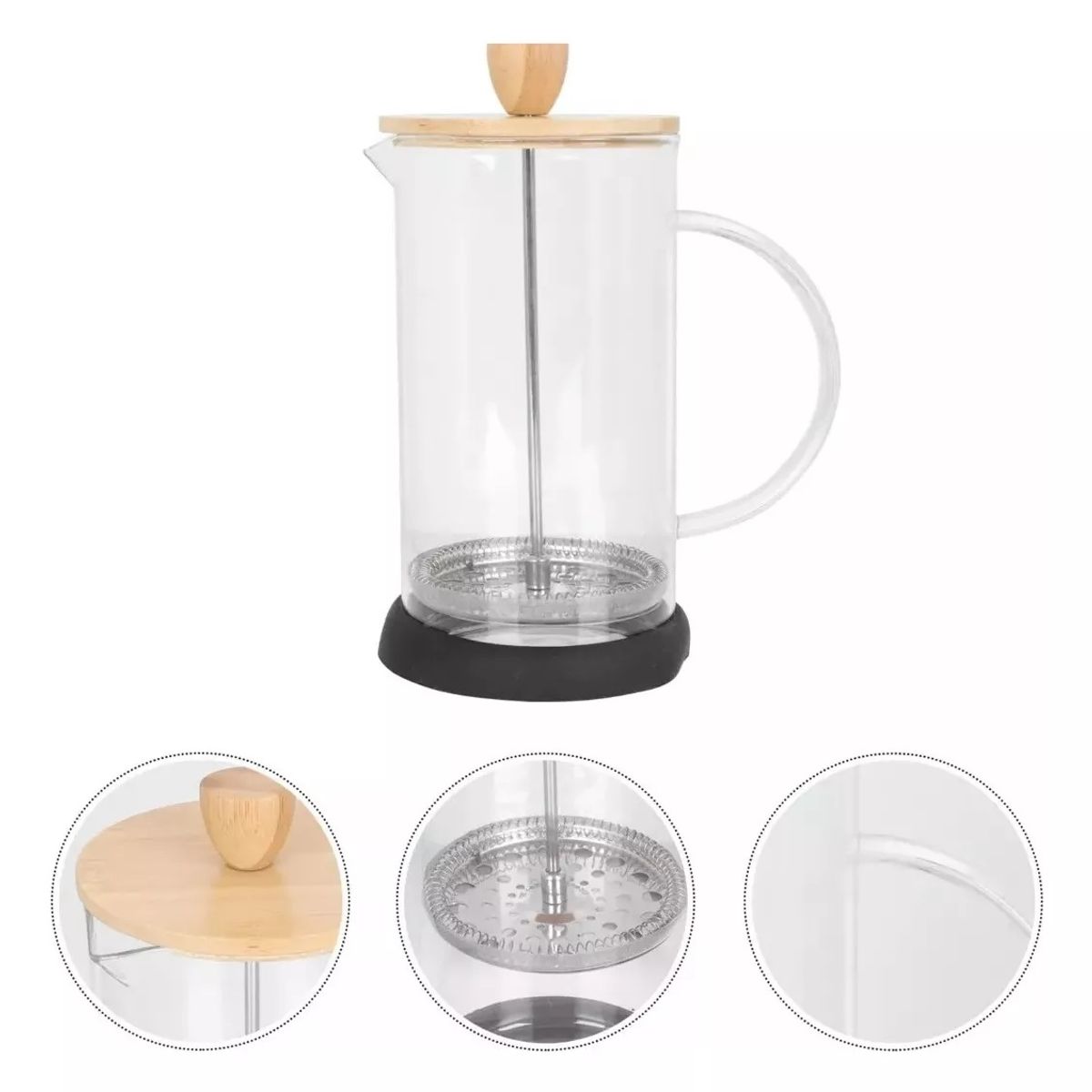 GENERICO - Cafetera Francesa 350ml Tetera Prensa Francesa Cafe Te Acero