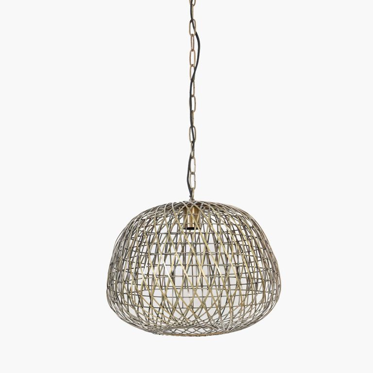 Lampara De colgar Alwina 40 Bronce Form