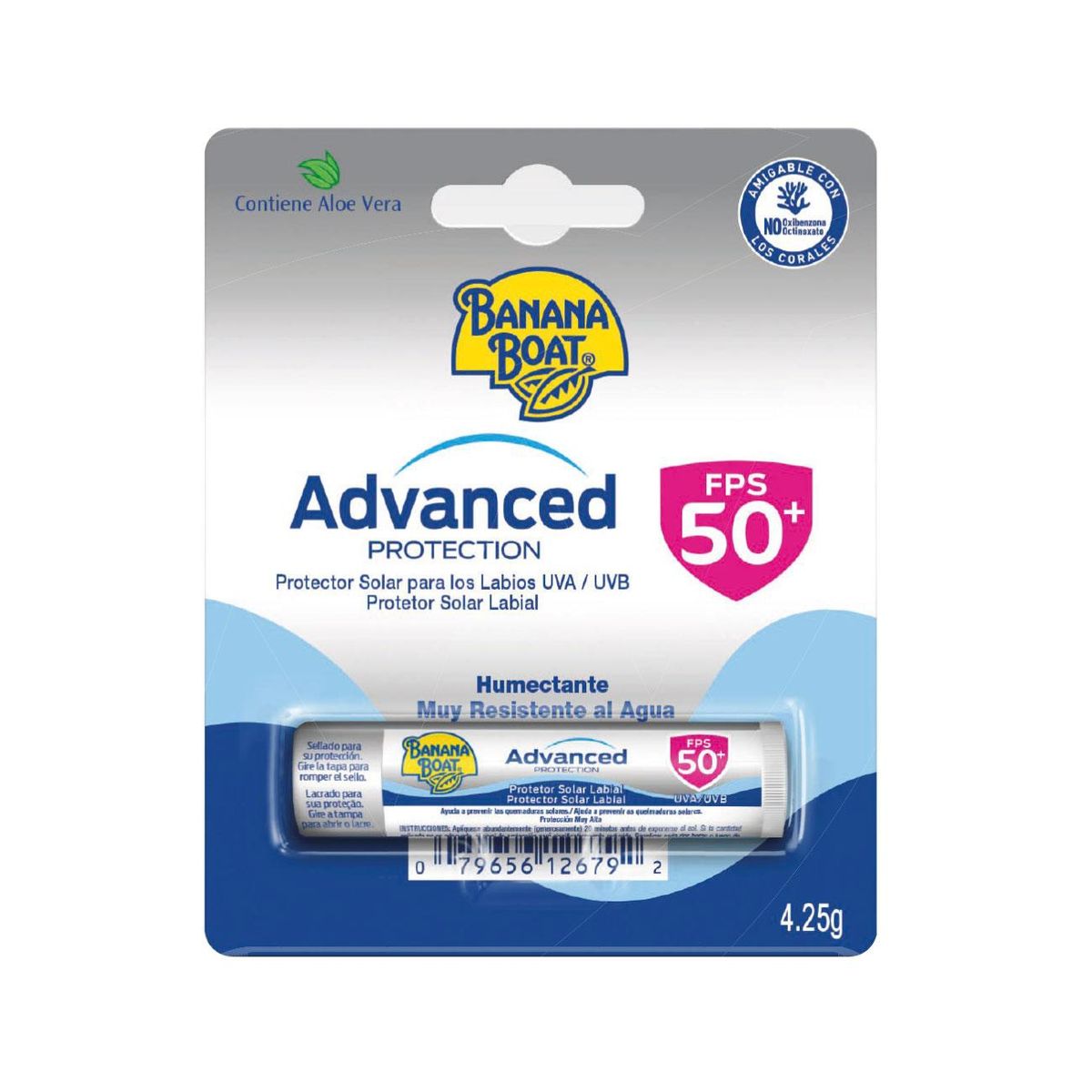 BANANA BOAT - Protector Labial Banana Boat Fps 50+ Uva/Uvb 4,25 G.