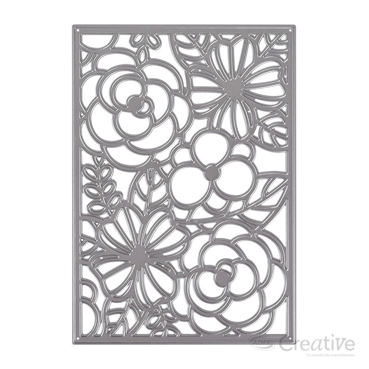CREATIVE - TROQUEL CORTE FLOR METÁLICA