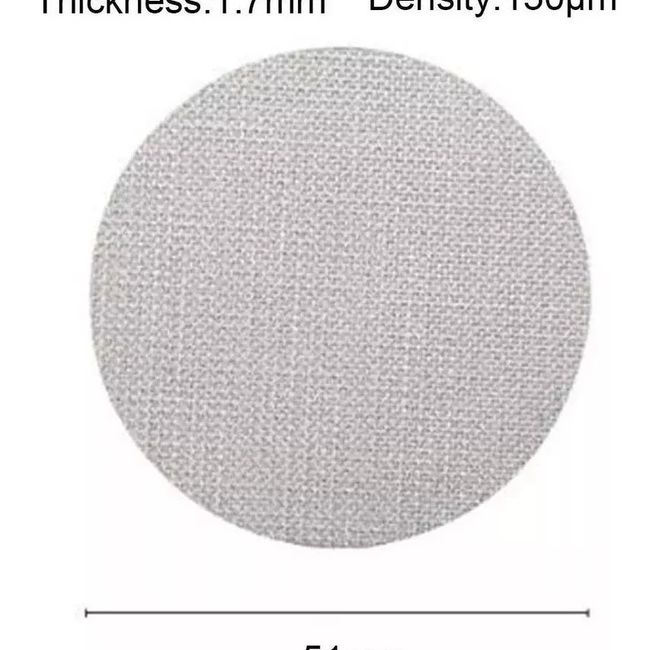 GENERICO - Filtro Cafe Cafetera Acero Inoxidable 51mm