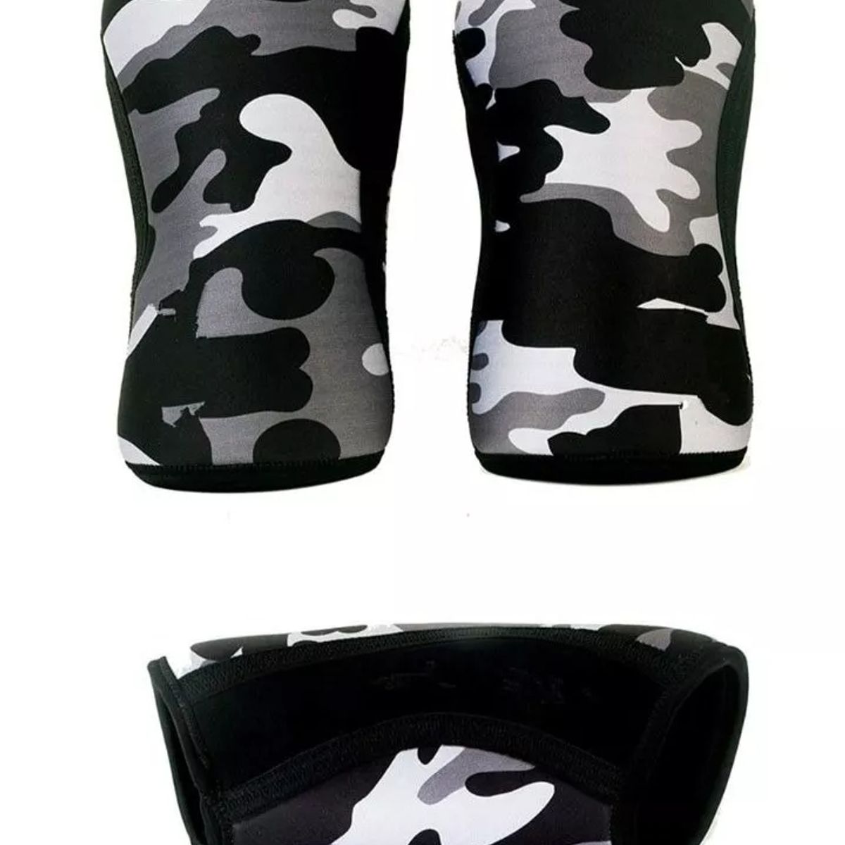 GENERICO - Rodilleras Compresión neopreno Crossfit 5mm Camo Talla L