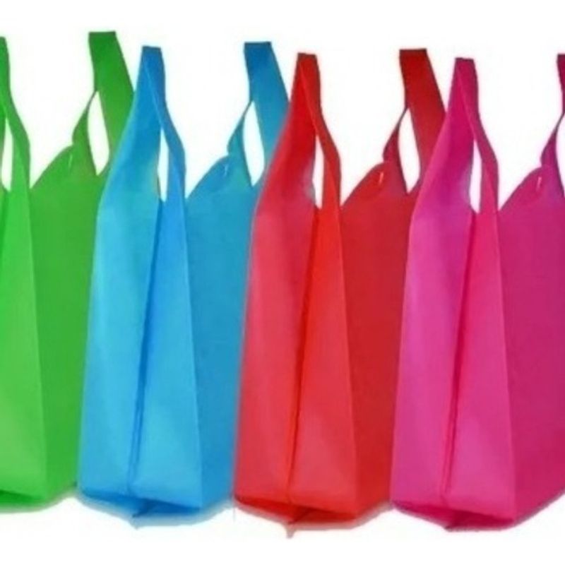 U BUY - 100 Bolsas Tnt Ecologías Reutilizable Reciclable 40x65cm