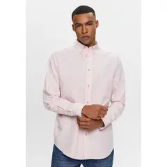 ESPRIT - Camisa Manga Larga Cuello En V Hombre