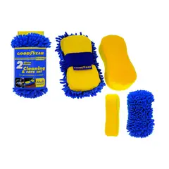 GOODYEAR - Esponjas felpa para lavar auto 2 unidades