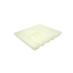GENERICO - Organizador de Cubiertos Blanco 42.3x38.5x4.5CM