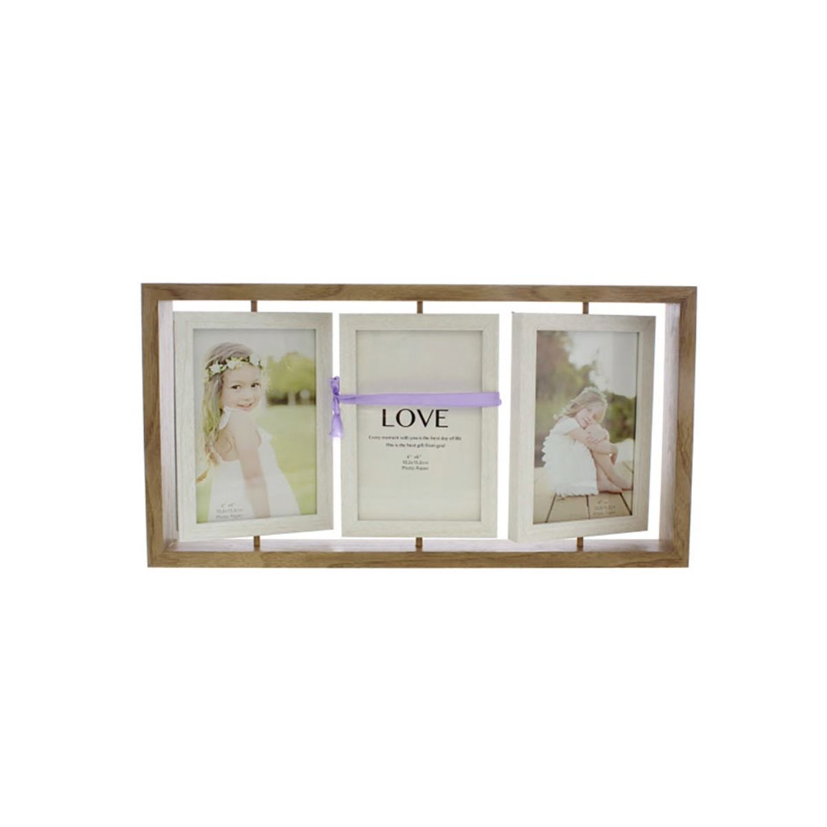 GENERICO - Portaretratos 10x15CM Love 3 en 1