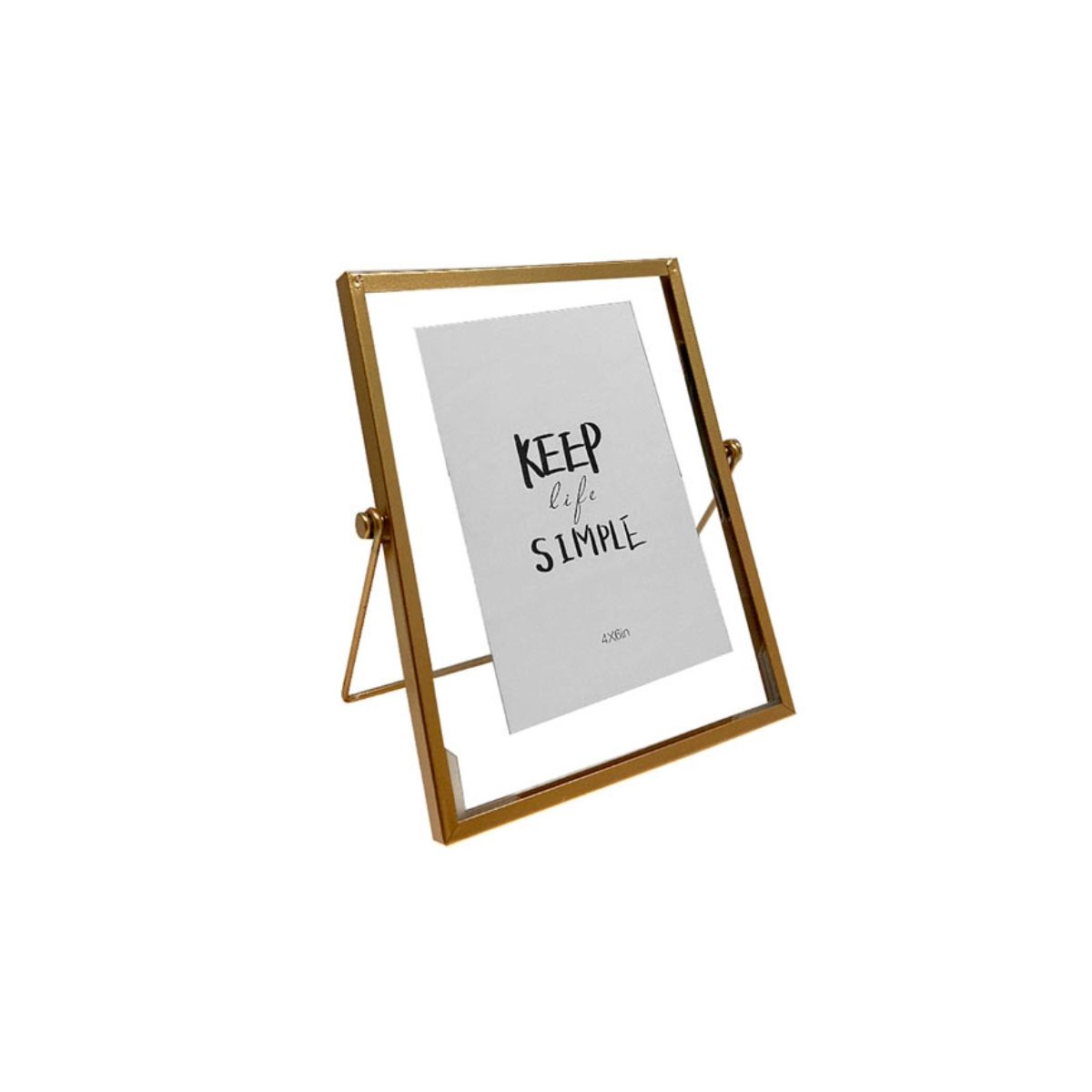 GENERICO - Portaretratos 10x15CM Keep Life Simple