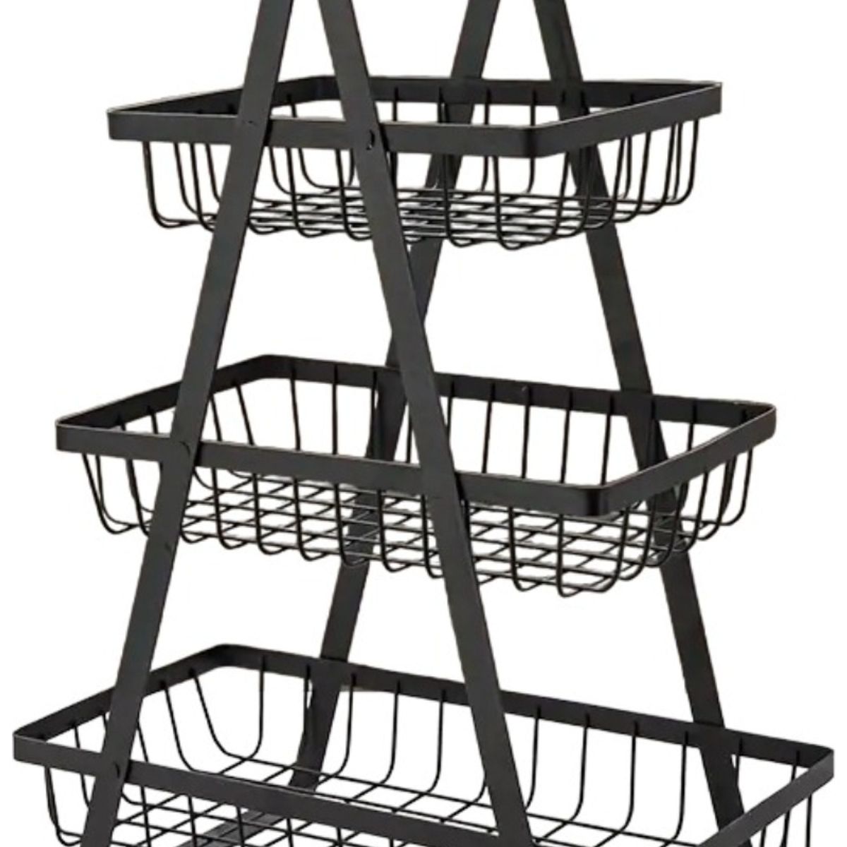 U BUY - Estante Verdulero 3 Niveles Organizador Metal Multiuso Cocin