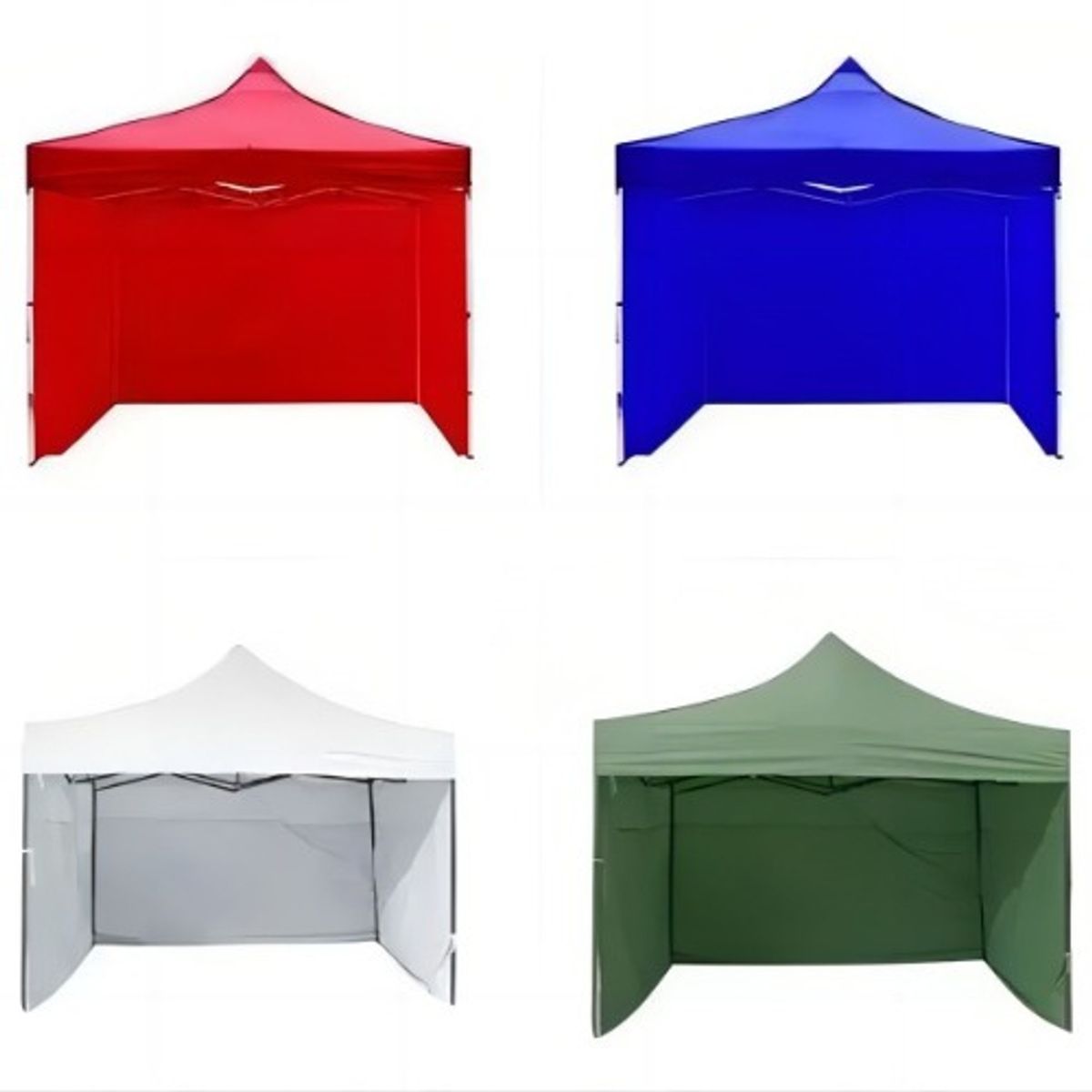 U BUY - Lona Repuesto Pared Lateral Toldo 3x3 Mts Jardin BLANCO