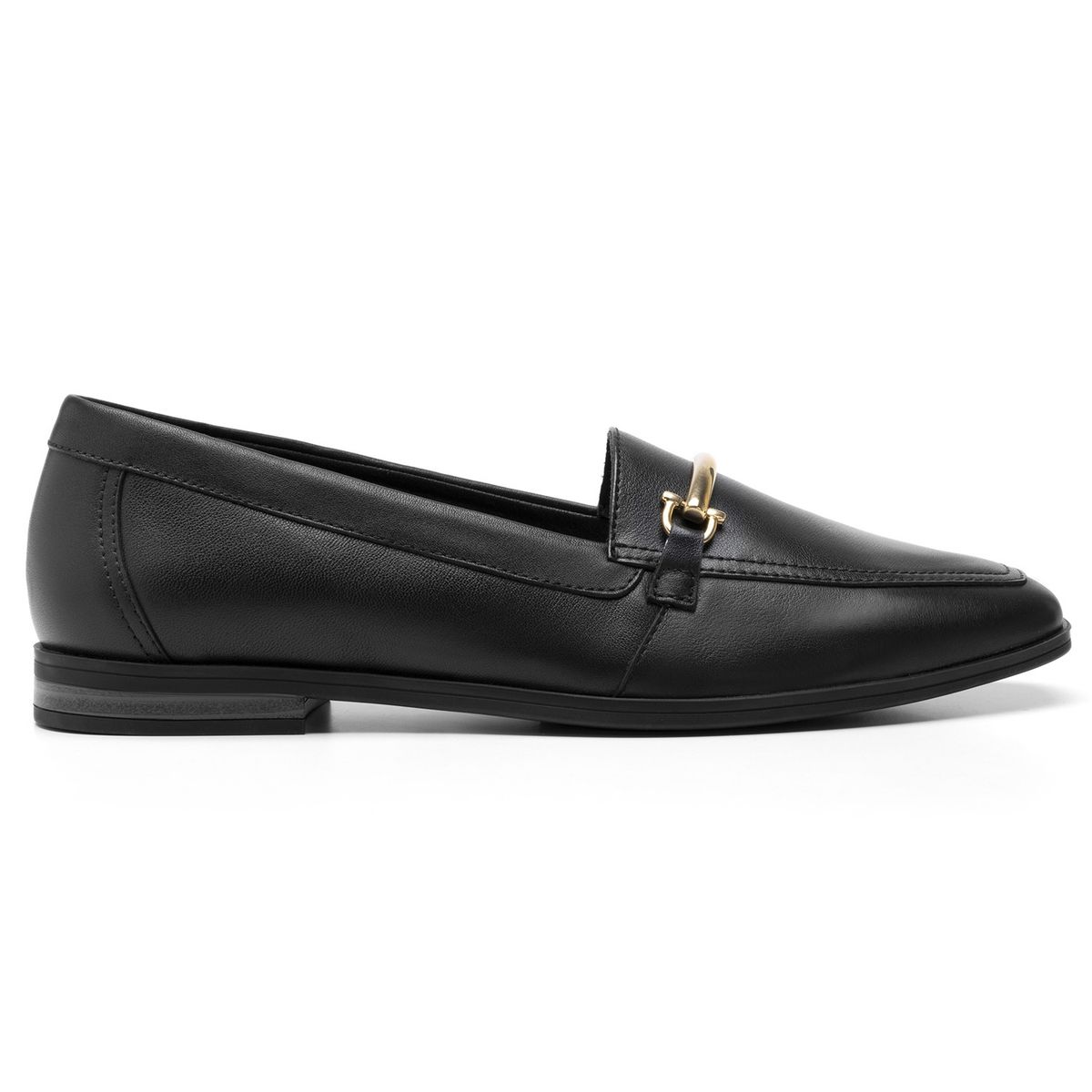 FLEXI - Mocasín Mujer Cuero Hayek 126602 Negro Flexi