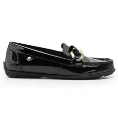FLEXI - Mocasín Mujer Cuero Pamela 124304 Negro