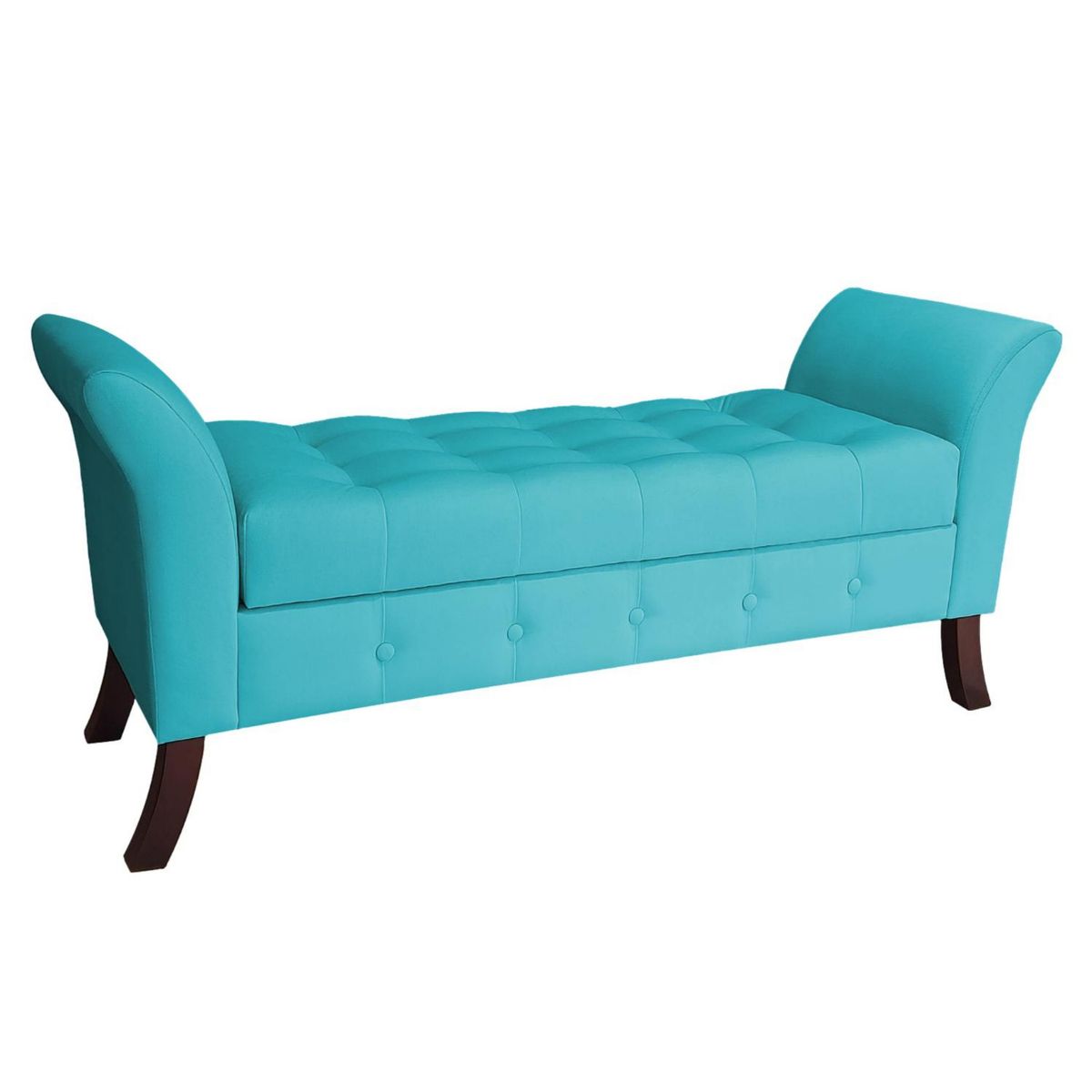 GENERICO - Banqueta Baúl Regatta Color Turquesa