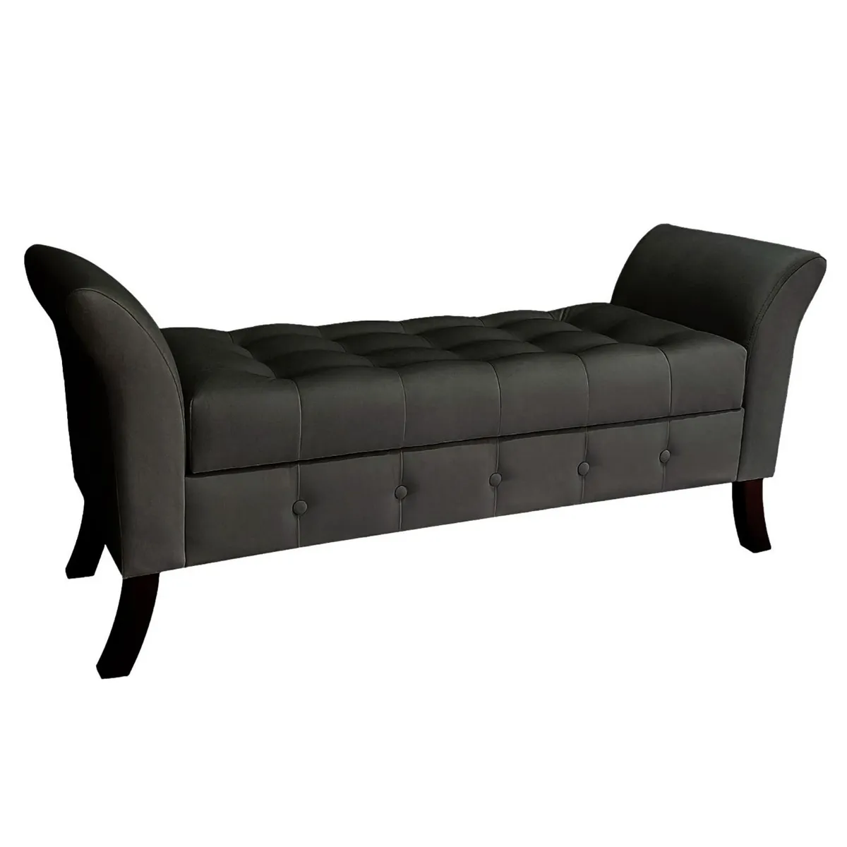 GENERICO - Banqueta Baúl Regatta Color Negro