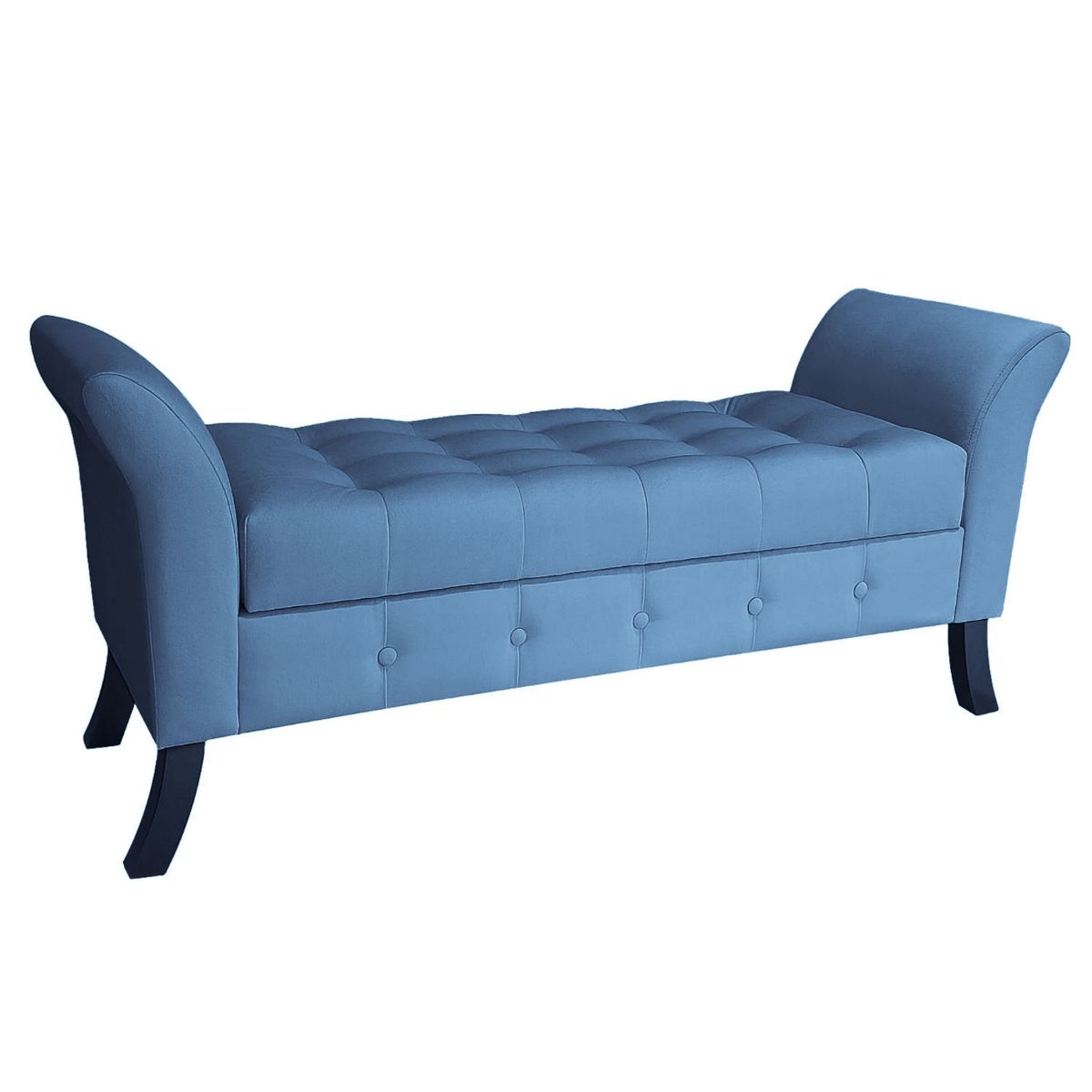 GENERICO - Banqueta Baúl Regatta Color Azul Petroleo