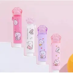 GENERICO - Goma De Borrar Garrita De Gato Kawaii Retractil