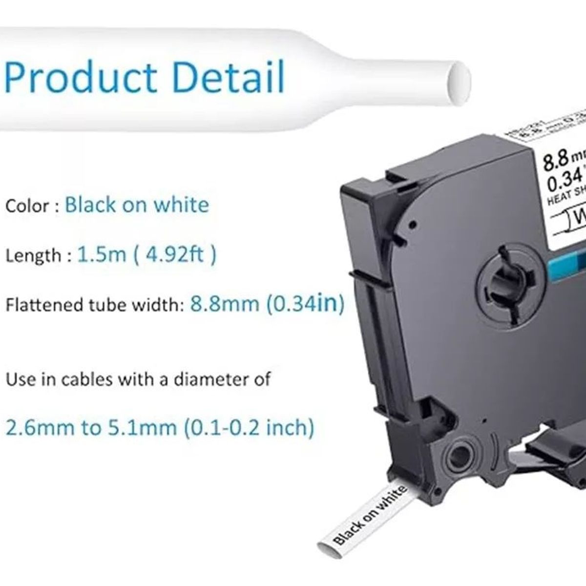 KUANGYE - Cinta Brother Termocontraible Hse-221 Alternativa Compatible