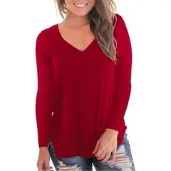 EDWINAYY - Polera Manga Larga Mujer Primera Capa Inviernotejido Suave
