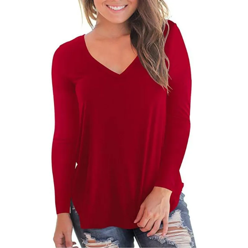 EDWINAYY - Polera Manga Larga Mujer Primera Capa Inviernotejido Suave