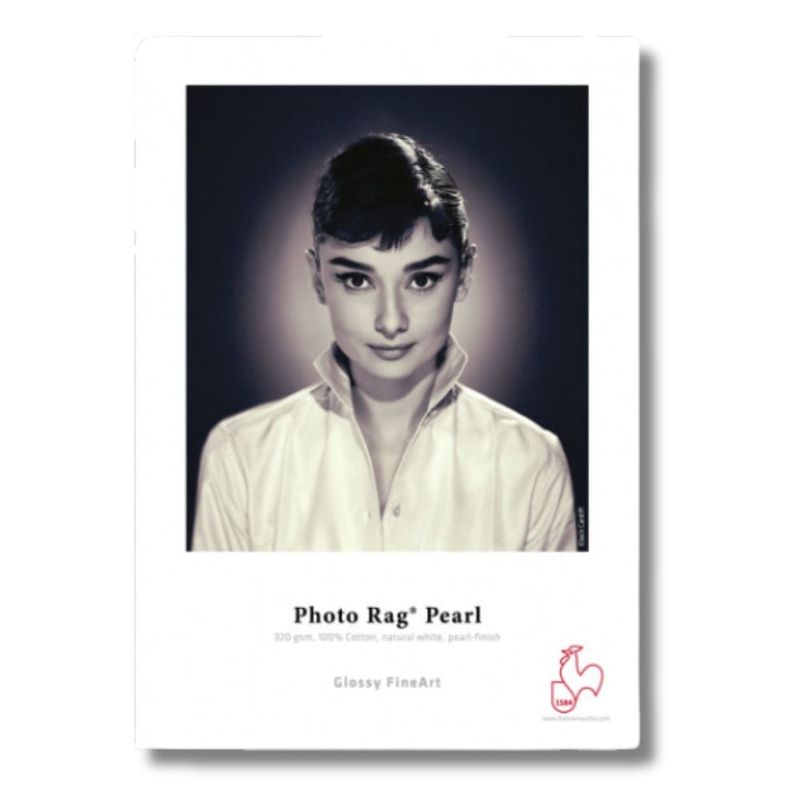 HAHNEMUHLE - Rollo Digital Hahnemuhle Photo Rag Pearl 320gr 44pulg X 12m