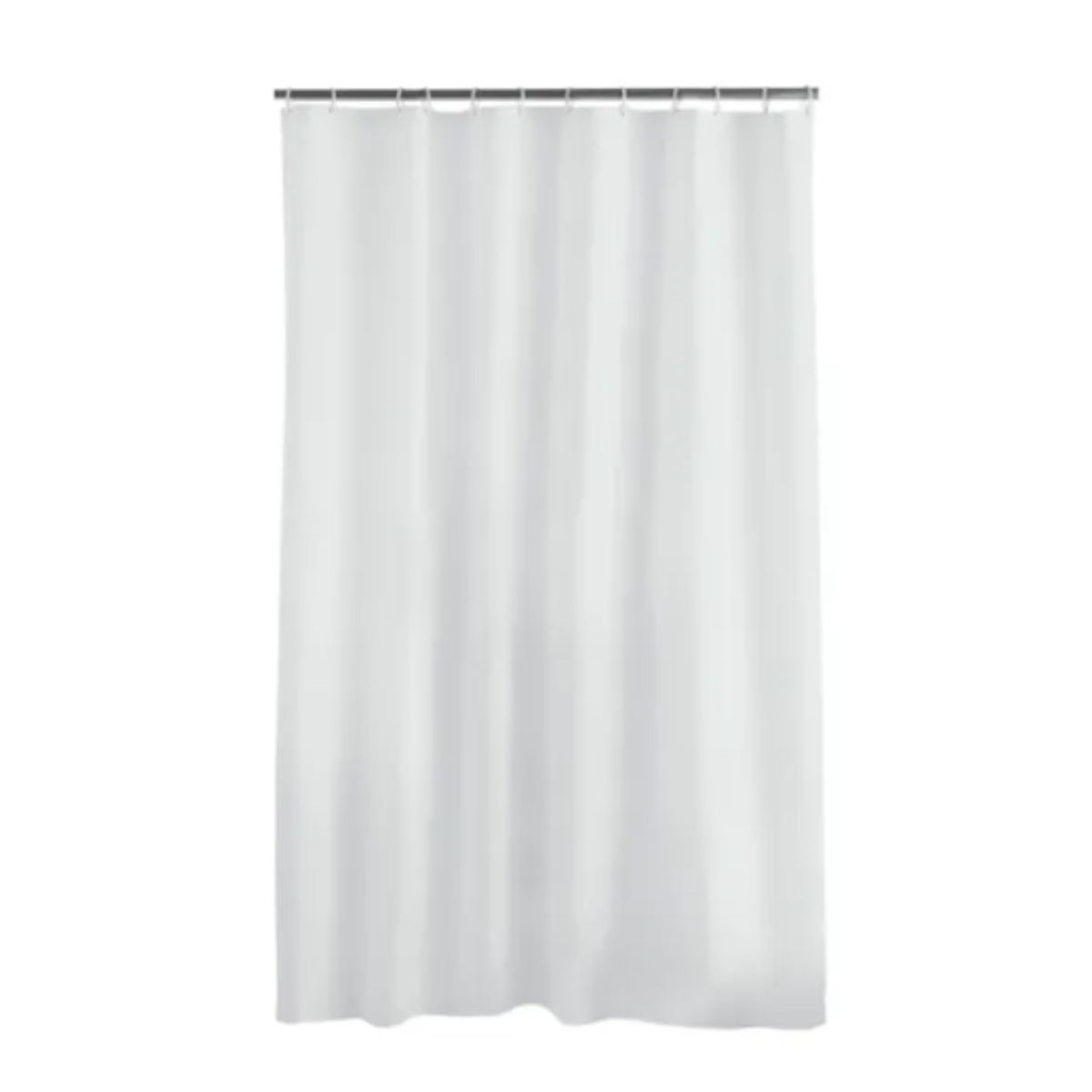 OEM - Cortina Baño Ducha Poliéster 180x180 Blanco