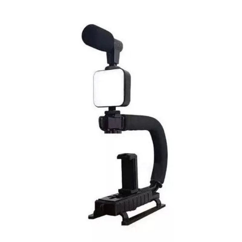 GENERICO - Kit Para Grabacion Soporte Estabilizador Para Camara Ay-49u