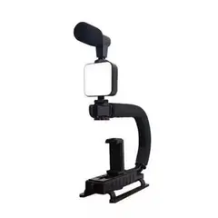 GENERICO - Kit Para Grabacion Soporte Estabilizador Para Camara Ay-49u