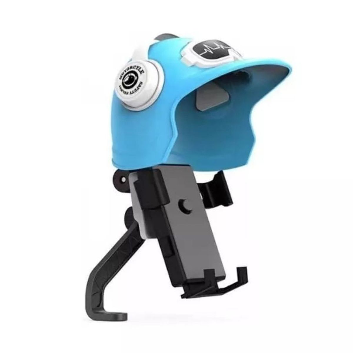 GENERICO - Soporte Celular Moto Con Casco Impermeable Parasol Y Lluvia