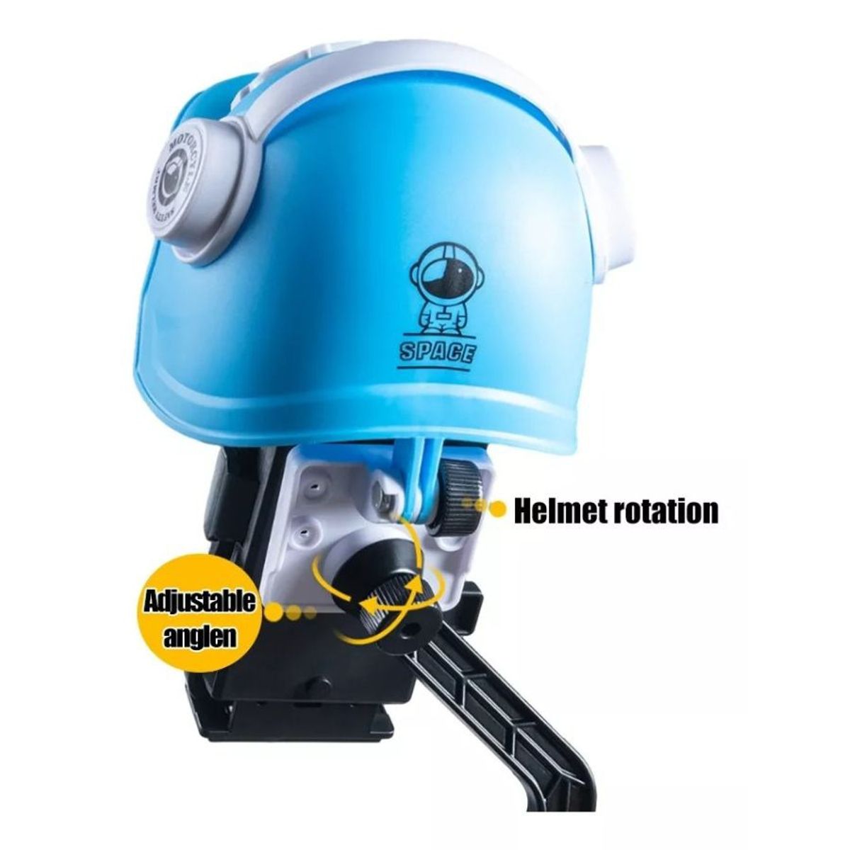 GENERICO - Soporte Celular Moto Con Casco Impermeable Parasol Y Lluvia