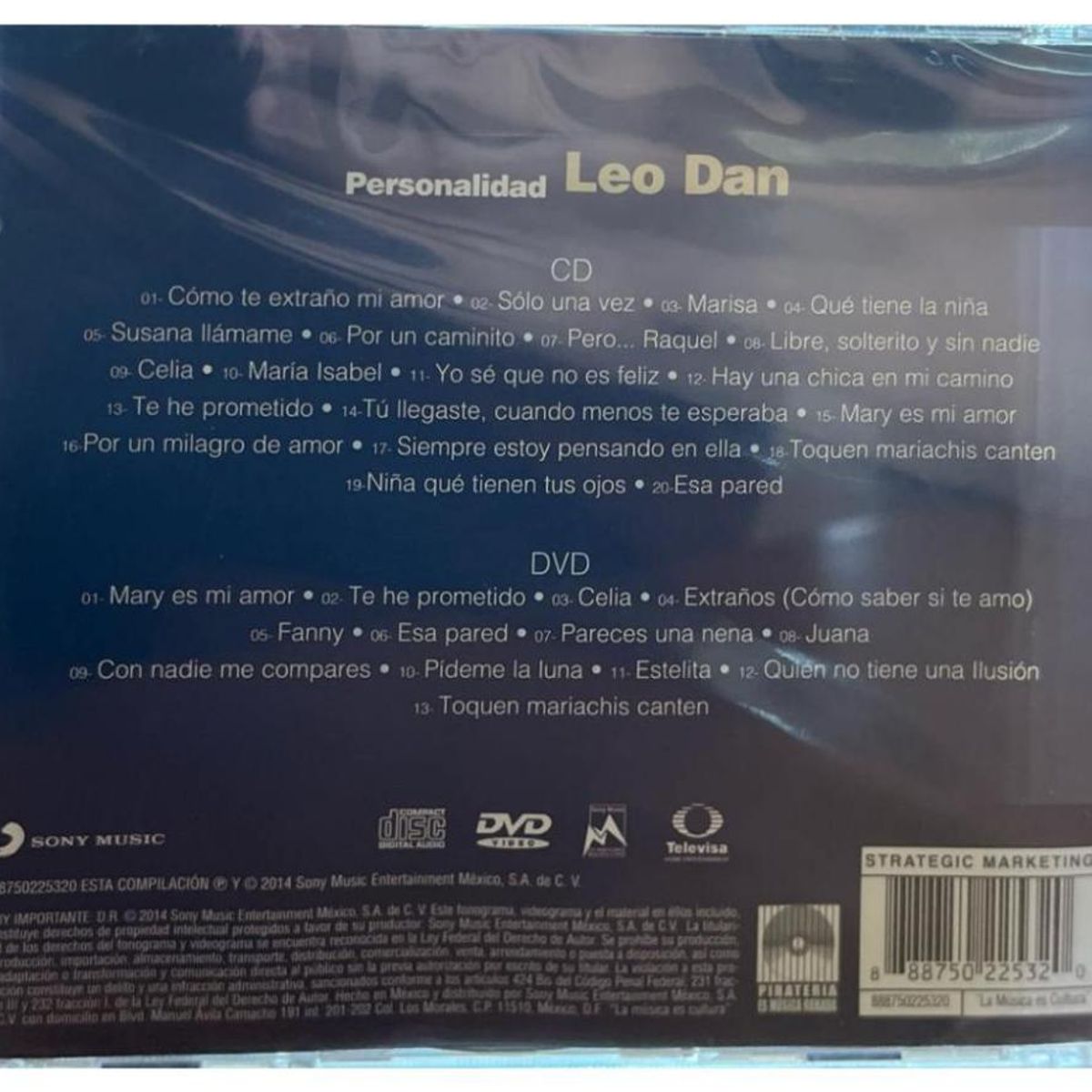 HITWAY MUSIC - LEO DAN - PERSONALIDAD (CD+DVD) - CD HITWAY MUSIC