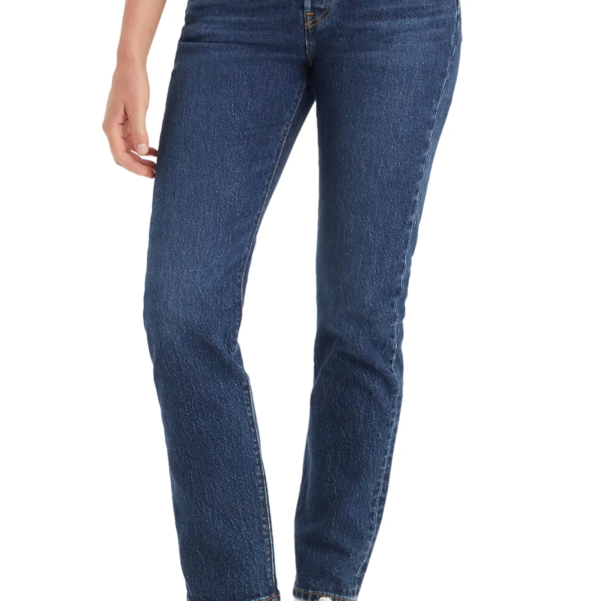 LEVIS - Jeans Mujer 501 Original Fit Azul Levis