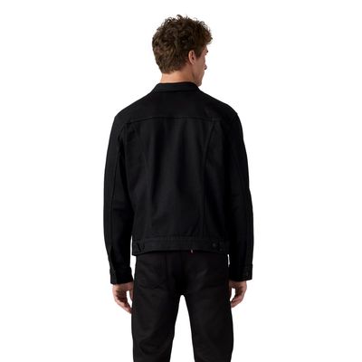 Imagen 2 del producto Chaqueta Hombre Regular Fit Trucker Negro