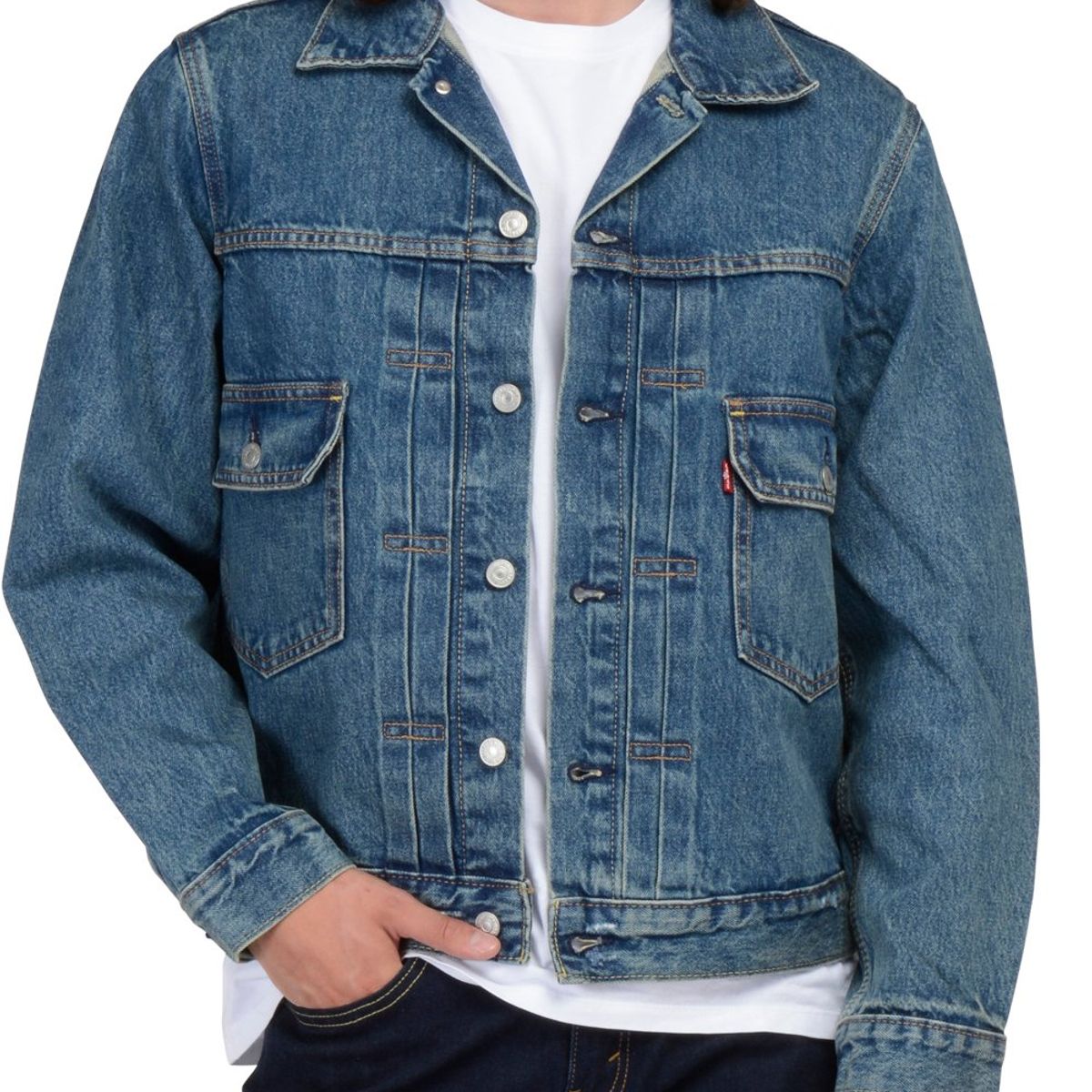 LEVIS - Chaqueta Hombre Relaxed Fit Trucker Azul Levis