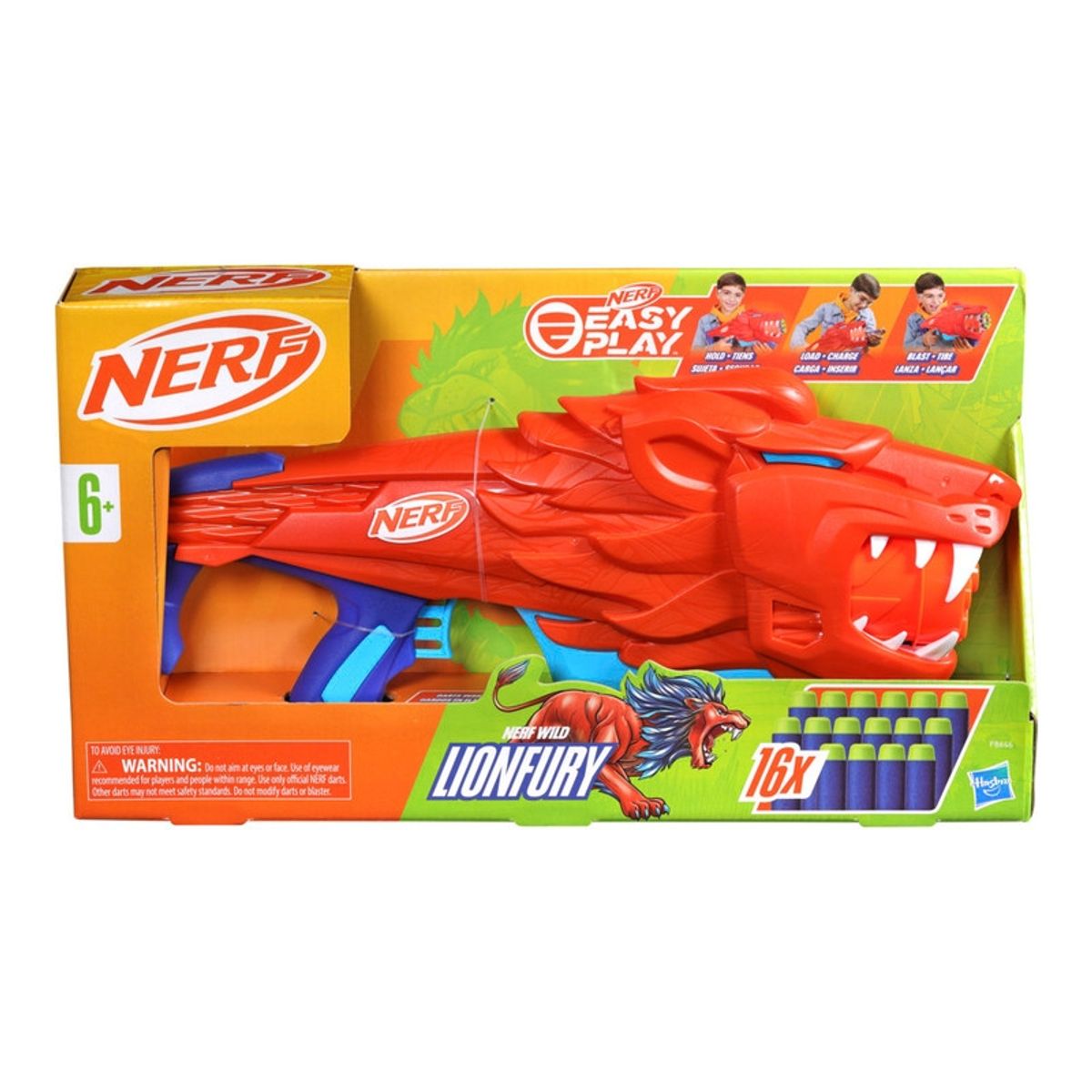 NERF - Lanzador Nerf Junior Wild Lionfury