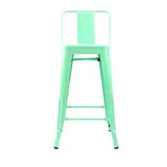 GENERICO - Pack 4 Taburetes Tolix 66 cm Menta