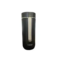 KEEP - Mug Vaso Termico Prime con Boton 540 ML Negro