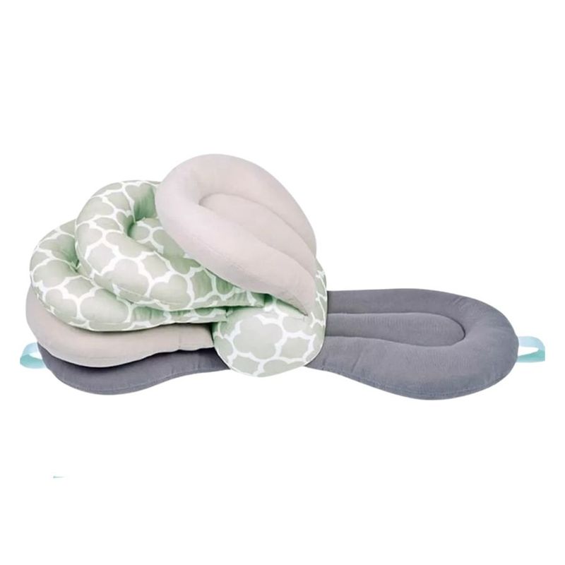 GENERICO - Almohada Ajustable 3 Niveles Multiuso Para Lactancia Bebés