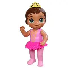 BABY ALIVE - Muñeca Princesa Bailarina Cabello Castaño